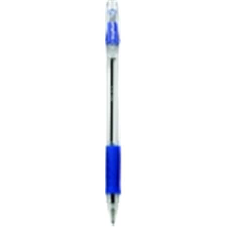 Coolcrafts 0.7 mm. Fine Tip Easy Touch Refillable Ballpoint Pen - Blue, Pack 12 CO129111